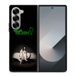 BILLIE EILISH GLOWING LOGO Samsung Galaxy Z Fold 6 Case Cover BILLIE EILISH GLOWING LOGO Samsung Galaxy Z Fold 6 Case Cover