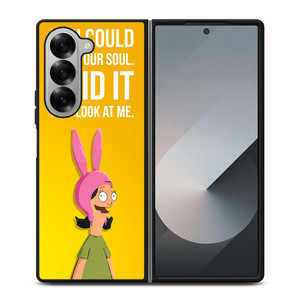 BOBS BURGERS LOUISE QUOTE Samsung Galaxy Z Fold 6 Case Cover