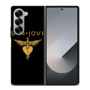 BON JOVI BAND LOGO GOLD Samsung Galaxy Z Fold 6 Case Cover BON JOVI BAND LOGO GOLD Samsung Galaxy Z Fold 6 Case Cover