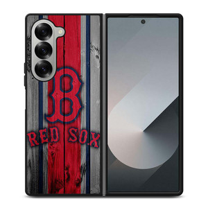 BOSTON RED SOX WOODEN LOGO Samsung Galaxy Z Fold 6 Case Cover BOSTON RED SOX WOODEN LOGO Samsung Galaxy Z Fold 6 Case Cover