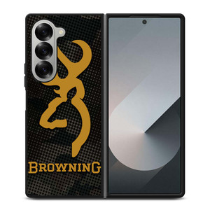 BROWNING ARMS CAMO CARBON Samsung Galaxy Z Fold 6 Case Cover BROWNING ARMS CAMO CARBON Samsung Galaxy Z Fold 6 Case Cover