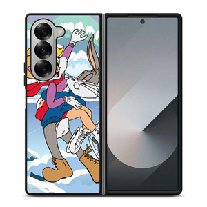 BUGS BUNNY AND LOLA CARTOON Samsung Galaxy Z Fold 6 Case Cover BUGS BUNNY AND LOLA CARTOON Samsung Galaxy Z Fold 6 Case Cover