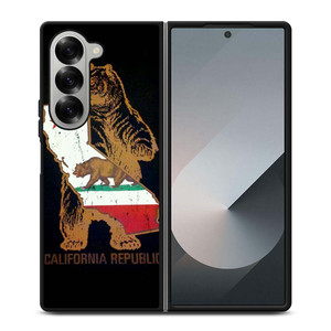 CALIFORNIA REPUBLIC BEAR ICON Samsung Galaxy Z Fold 6 Case Cover CALIFORNIA REPUBLIC BEAR ICON Samsung Galaxy Z Fold 6 Case Cover