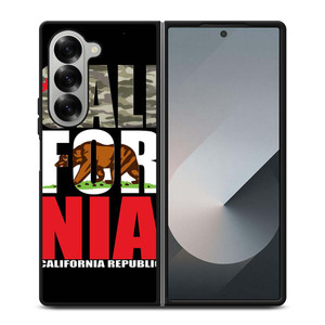 CALIFORNIA REPUBLIC CAMO SYMBOL Samsung Galaxy Z Fold 6 Case Cover CALIFORNIA REPUBLIC CAMO SYMBOL Samsung Galaxy Z Fold 6 Case Cover