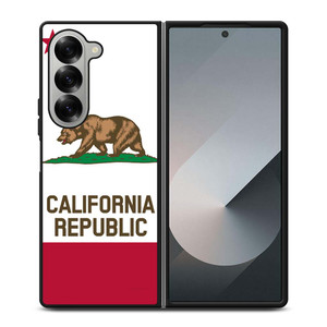 CALIFORNIA REPUBLIC FLAG Samsung Galaxy Z Fold 6 Case Cover