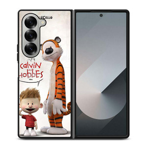 CALVIN AND HOBBES 3D Samsung Galaxy Z Fold 6 Case Cover CALVIN AND HOBBES 3D Samsung Galaxy Z Fold 6 Case Cover
