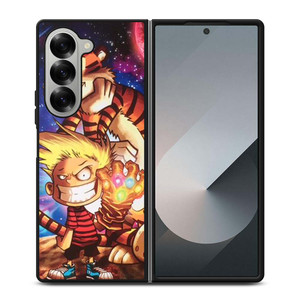CALVIN AND HOBBES INFINITY GAUNTLET Samsung Galaxy Z Fold 6 Case Cover CALVIN AND HOBBES INFINITY GAUNTLET Samsung Galaxy Z Fold 6 Case Cover