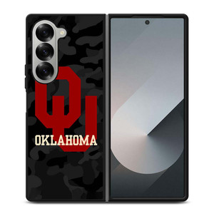 CAMO OKLAHOMA SOONERS LOGO Samsung Galaxy Z Fold 6 Case Cover CAMO OKLAHOMA SOONERS LOGO Samsung Galaxy Z Fold 6 Case Cover