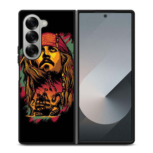 CAPTAIN JACK PIRATES OF THE CARIBBEAN ART Samsung Galaxy Z Fold 6 Case Cover CAPTAIN JACK PIRATES OF THE CARIBBEAN ART Samsung Galaxy Z Fold 6 Case Cover