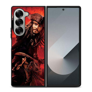 CAPTAIN JACK PIRATES OF THE CARIBBEAN POSTER Samsung Galaxy Z Fold 6 Case Cover