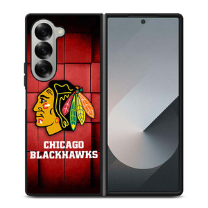 CHICAGO BLACKHAWKS NHL Samsung Galaxy Z Fold 6 Case Cover