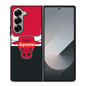 CHICAGO BULLS SUPREME LOGO Samsung Galaxy Z Fold 6 Case Cover CHICAGO BULLS SUPREME LOGO Samsung Galaxy Z Fold 6 Case Cover