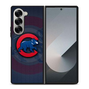 CHICAGO CUBS BEAR ICON Samsung Galaxy Z Fold 6 Case Cover CHICAGO CUBS BEAR ICON Samsung Galaxy Z Fold 6 Case Cover