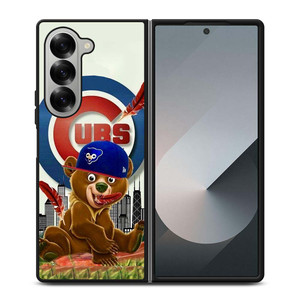 CHICAGO CUBS MASCOT Samsung Galaxy Z Fold 6 Case Cover