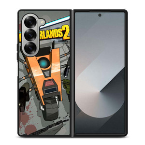 CLAPTRAP BORDERLANDS CARTOON Samsung Galaxy Z Fold 6 Case Cover CLAPTRAP BORDERLANDS CARTOON Samsung Galaxy Z Fold 6 Case Cover