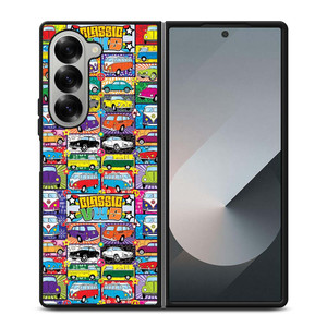 CLASSIC VW COLLAGE Samsung Galaxy Z Fold 6 Case Cover CLASSIC VW COLLAGE Samsung Galaxy Z Fold 6 Case Cover