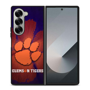 CLEMSON TIGERS SYMBOL Samsung Galaxy Z Fold 6 Case Cover CLEMSON TIGERS SYMBOL Samsung Galaxy Z Fold 6 Case Cover