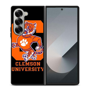 CLEMSON TIGERS UNIVERSITY ICON Samsung Galaxy Z Fold 6 Case Cover CLEMSON TIGERS UNIVERSITY ICON Samsung Galaxy Z Fold 6 Case Cover