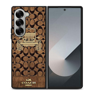 COACH NEW YORK JEEP 2 Samsung Galaxy Z Fold 6 Case Cover COACH NEW YORK JEEP 2 Samsung Galaxy Z Fold 6 Case Cover