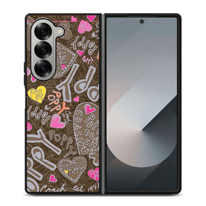 COACH NEW YORK NEW POOPY Samsung Galaxy Z Fold 6 Case Cover