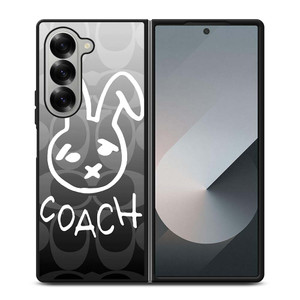 COACH NEW YORK RABBIT LUNAR YEAR Samsung Galaxy Z Fold 6 Case Cover