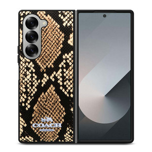 COACH NEW YORK SIGNATURE CITY Samsung Galaxy Z Fold 6 Case Cover