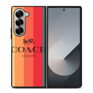 COACH NEW YORK STRIPES 2 Samsung Galaxy Z Fold 6 Case Cover COACH NEW YORK STRIPES 2 Samsung Galaxy Z Fold 6 Case Cover
