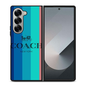COACH NEW YORK STRIPES Samsung Galaxy Z Fold 6 Case Cover COACH NEW YORK STRIPES Samsung Galaxy Z Fold 6 Case Cover