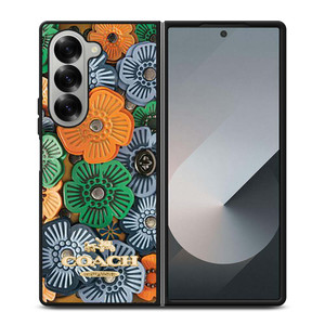 COACH NEW YORK TEA ROSE Samsung Galaxy Z Fold 6 Case Cover COACH NEW YORK TEA ROSE Samsung Galaxy Z Fold 6 Case Cover
