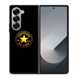 CONVERSE ALL STAR GOLD LOGO Samsung Galaxy Z Fold 6 Case Cover CONVERSE ALL STAR GOLD LOGO Samsung Galaxy Z Fold 6 Case Cover