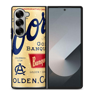 COORS GOLDEN BOTTLE Samsung Galaxy Z Fold 6 Case Cover COORS GOLDEN BOTTLE Samsung Galaxy Z Fold 6 Case Cover
