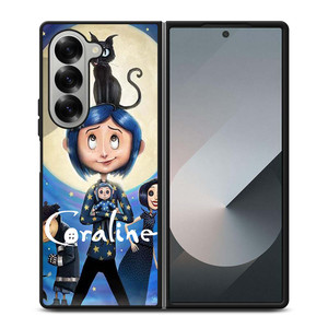 CORALINE CARTOON Samsung Galaxy Z Fold 6 Case Cover CORALINE CARTOON Samsung Galaxy Z Fold 6 Case Cover