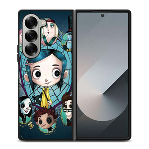 CORALINE MOVIE CHARACTER Samsung Galaxy Z Fold 6 Case Cover CORALINE MOVIE CHARACTER Samsung Galaxy Z Fold 6 Case Cover