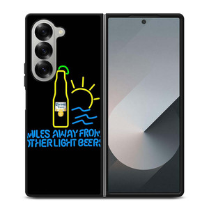 CORONA LIGHT BEER MILES AWAY Samsung Galaxy Z Fold 6 Case Cover CORONA LIGHT BEER MILES AWAY Samsung Galaxy Z Fold 6 Case Cover