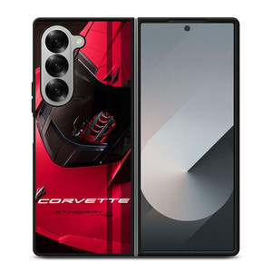 CORVETTE STINGRAY C7 LOGO Samsung Galaxy Z Fold 6 Case Cover CORVETTE STINGRAY C7 LOGO Samsung Galaxy Z Fold 6 Case Cover