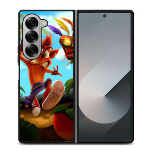 CRASH BANDICOOT GAME Samsung Galaxy Z Fold 6 Case Cover CRASH BANDICOOT GAME Samsung Galaxy Z Fold 6 Case Cover