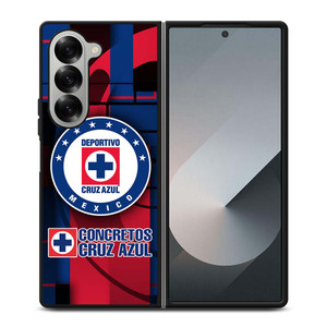 CRUZ AZUL SOCCER LOGO Samsung Galaxy Z Fold 6 Case Cover CRUZ AZUL SOCCER LOGO Samsung Galaxy Z Fold 6 Case Cover