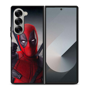 DEADPOOL FACE MARVEL Samsung Galaxy Z Fold 6 Case Cover DEADPOOL FACE MARVEL Samsung Galaxy Z Fold 6 Case Cover