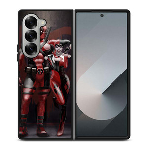 DEADPOOL HARLEY QUINN ANTI HERO Samsung Galaxy Z Fold 6 Case Cover DEADPOOL HARLEY QUINN ANTI HERO Samsung Galaxy Z Fold 6 Case Cover