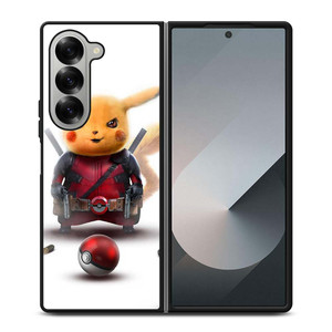 DEADPOOL PIKACHU POKEMON Samsung Galaxy Z Fold 6 Case Cover DEADPOOL PIKACHU POKEMON Samsung Galaxy Z Fold 6 Case Cover