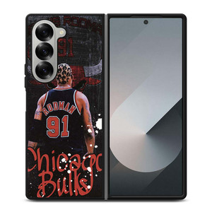 DENNIS RODMAN CHICAGO BULLS RETRO Samsung Galaxy Z Fold 6 Case Cover DENNIS RODMAN CHICAGO BULLS RETRO Samsung Galaxy Z Fold 6 Case Cover