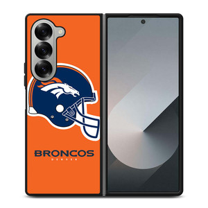 DENVER BRONCOS NFL HELMET Samsung Galaxy Z Fold 6 Case Cover
