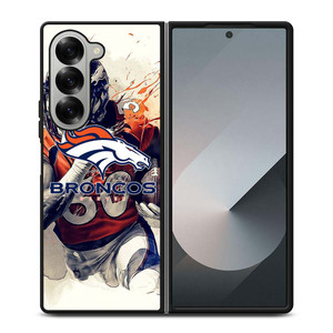DENVER BRONCOS NFL LOGO Samsung Galaxy Z Fold 6 Case Cover