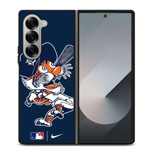 DETROIT TIGERS MLB NIKE LOGO Samsung Galaxy Z Fold 6 Case Cover