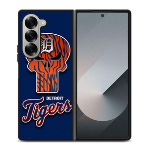DETROIT TIGERS SKULL LOGO Samsung Galaxy Z Fold 6 Case Cover