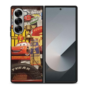 DISNEY CARS MOVIE COLLAGE Samsung Galaxy Z Fold 6 Case Cover DISNEY CARS MOVIE COLLAGE Samsung Galaxy Z Fold 6 Case Cover