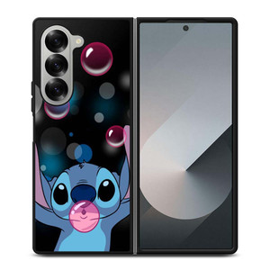 DISNEY STITCH BUBBLE GUM Samsung Galaxy Z Fold 6 Case Cover