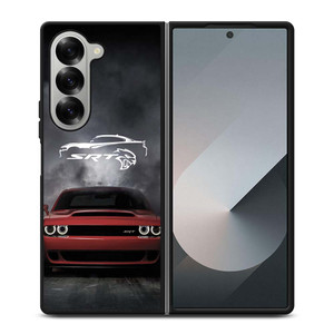 DODGE SRT SMOKED LOGO Samsung Galaxy Z Fold 6 Case Cover DODGE SRT SMOKED LOGO Samsung Galaxy Z Fold 6 Case Cover