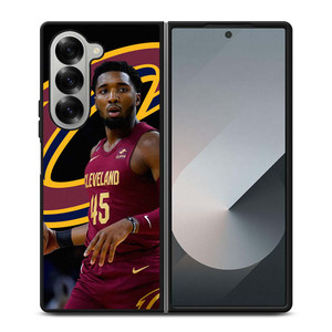 DONOVAN MITCHELL CLEVELAND CAVALIERS NBA Samsung Galaxy Z Fold 6 Case Cover DONOVAN MITCHELL CLEVELAND CAVALIERS NBA Samsung Galaxy Z Fold 6 Case Cover