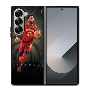 DONOVAN MITCHELL CLEVELAND CAVALIERS Samsung Galaxy Z Fold 6 Case Cover